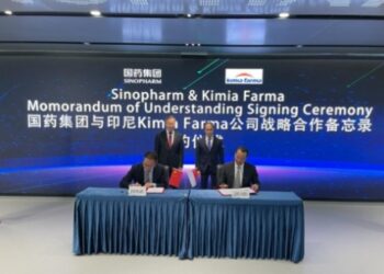 Kembangkan Bahan Baku Obat, Kimia Farma Gandeng Sinophram