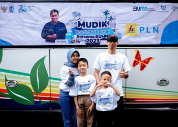 Mudik Bareng BUMN, PLN Berangkatkan Ratusan Pemudik