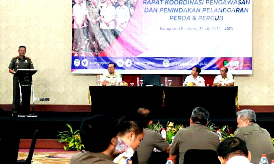 Satpol PP Jabar Gelar Rakor, Begini Hasilnya