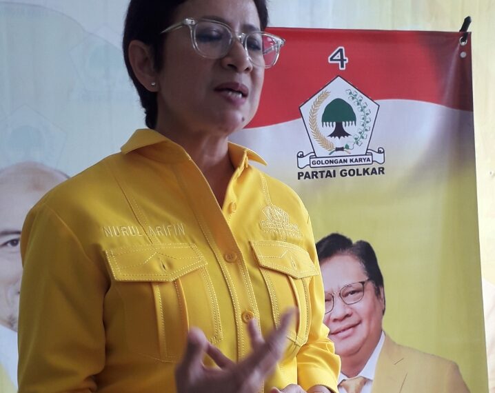 Nurul Arifin : Soal Koalisi Ketum Golkar Tak Ingin Grasa – Grusu