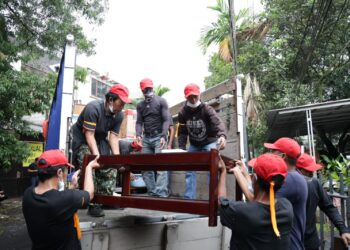 Kedepankan Humanis, Penertiban Aset KAI di Taman Cibunut Bandung Berjalan Tertib