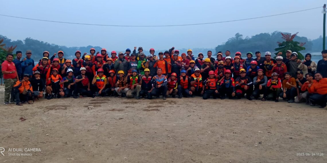 Tingkatkan Kapasitas, Puluhan Relawan Ikuti Pelatihan Water Rescue