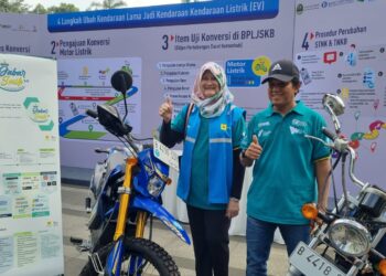 PLN Group Kenalkan Konversi Motor Listrik Dan Infrastruktur Pendukungnya