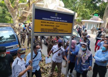 Pemkot Bandung Pasang Plang Pengumuman di Lahan Bandung Zoo
