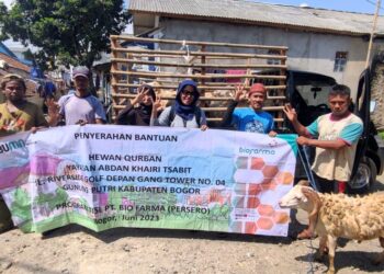 Biofarma Group Salurkan 103 Hewan Kurban ke Berbagai Wilayah di Indonesia