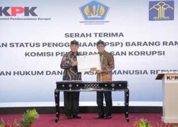 KPK Serahkan Aset Terpidana Korupsi Senilai Rp28,9 Miliar ke Kemenkumham
