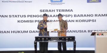 KPK Serahkan Aset Terpidana Korupsi Senilai Rp28,9 Miliar ke Kemenkumham