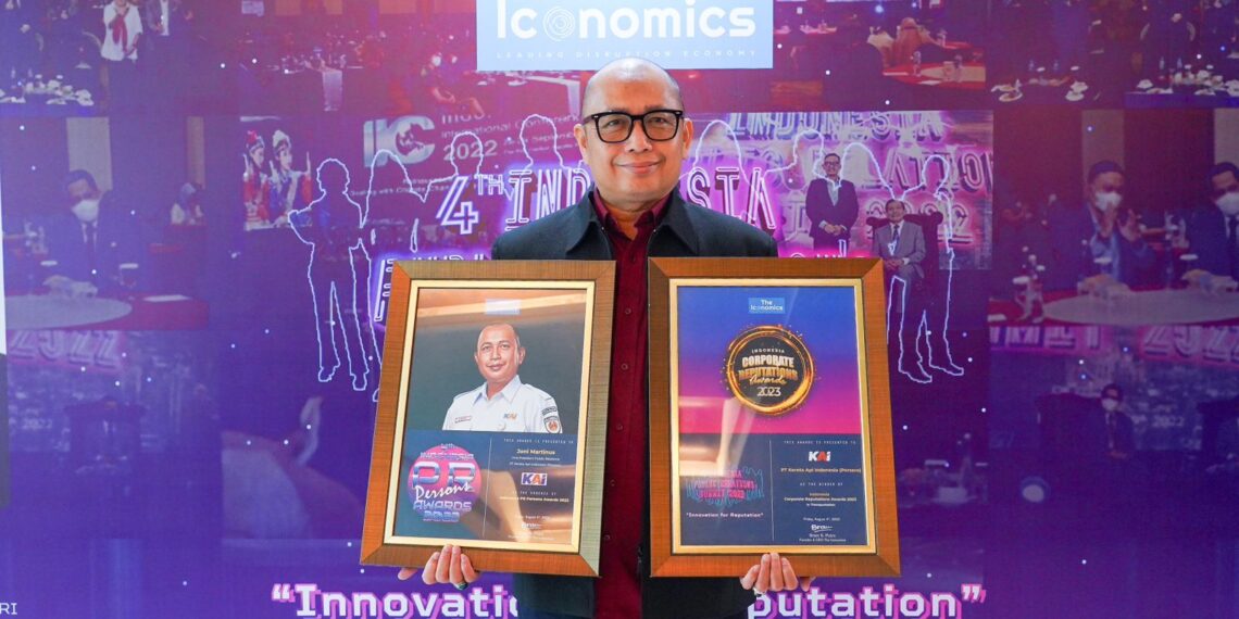 Joni Martinus Raih Penghargaan Indonesia PR Persons Awards 2023