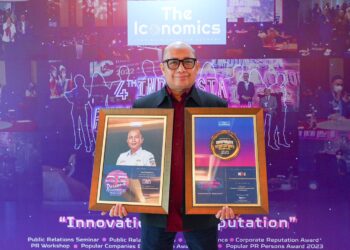 Joni Martinus Raih Penghargaan Indonesia PR Persons Awards 2023