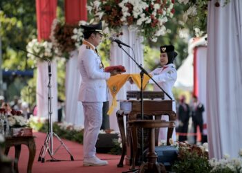 Moment Akhir Ridwan Kamil Pimpim Jabar di HUT ke-78 RI