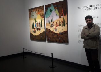 Perupa Nesar Eesar Berpameran Tunggal di Lawangwangi Creative Space, Bandung