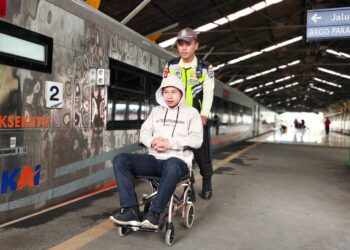 6 Langkah Mendapatkan Reduksi 20 Persen Bagi Penumpang Disabilitas di Daop 2 Bandung