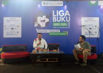 Bank CIMB Niaga Syariah Donasi Buku Melalui Syaamil Group di Liga Buku Jabar Juara