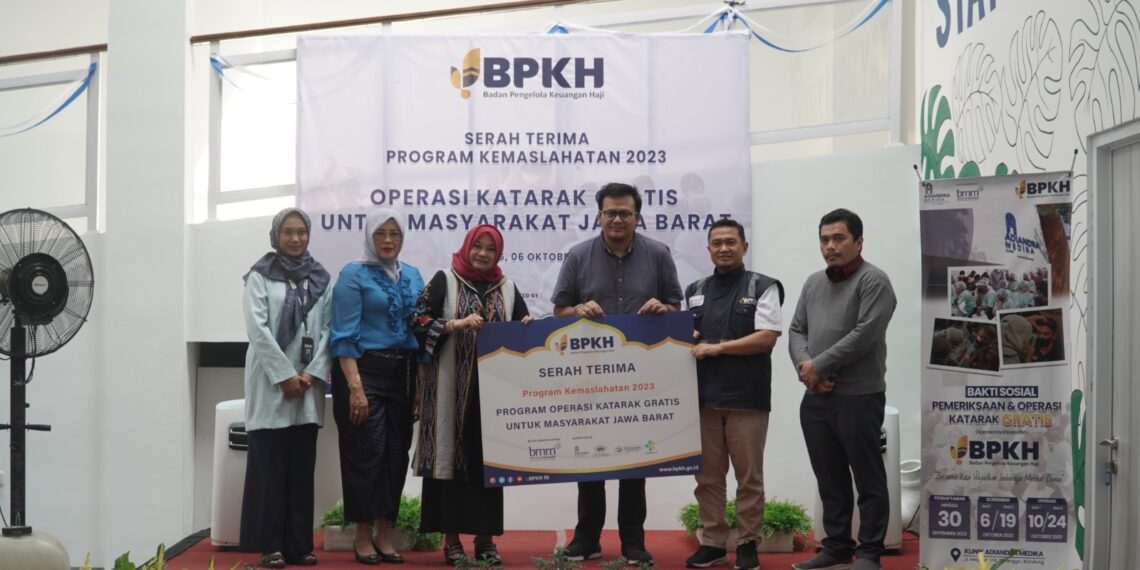 BPKH Gandeng BMM Adakan Operasi Katarak Gratis Bagi Warga Jabar