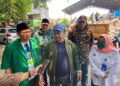 Sambut Hari Santri Nasional, Banser Bersih-bersih Kawasan TPS Pagarsih