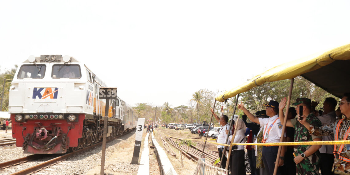 Jalur Sentolo – Wates Sudah Normal, Perjalanan KA Kembali Tepat Waktu