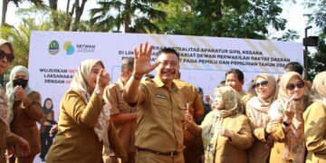 Sekretariat DPRD Jawa Barat Gelar Ikrar dan Teken Pakta Integritas Netralitas ASN