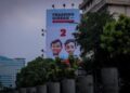 Baliho Prabowo-Gibran Menghiasi Jalanan Tendean