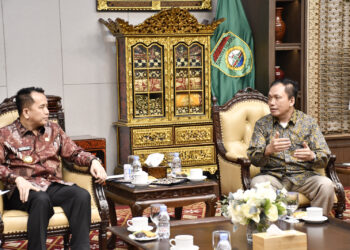 Kunjungi Pj. Gubernur Sumsel, Ketua KPPU Bahas Sejumlah Agenda Strategis