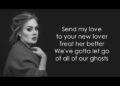 Makna Lagu Adele Send My Love To Your New Lover