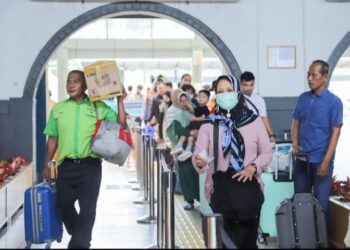 Tiket KA Jarak Jauh pada Masa Angkutan Lebaran Telah Terjual 3,1 Juta Tiket