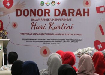Peringati Hari Kartini DWP DPMD Provinsi Jawa Barat Gelar Aksi Donor Darah