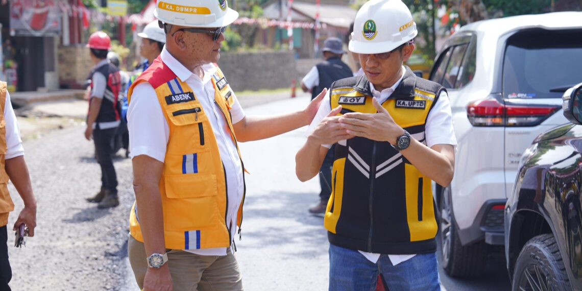 156,8 km Jalan Provinsi Jabar Sudah Overlay, Jalan Mantap Meningkat