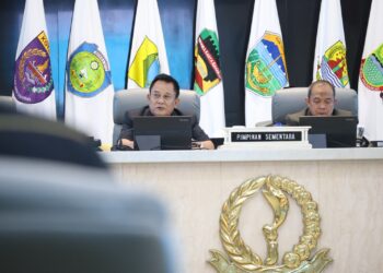 DPRD Provinsi Jawa Barat Gelar Rapat Paripurna Pengumuman Pembentukan Fraksi-Fraksi Masa Jabatan 2024-2029