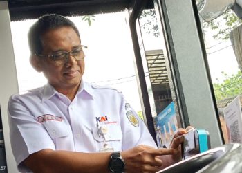Tap perdata Kartu Multi Trip KAI Comuter