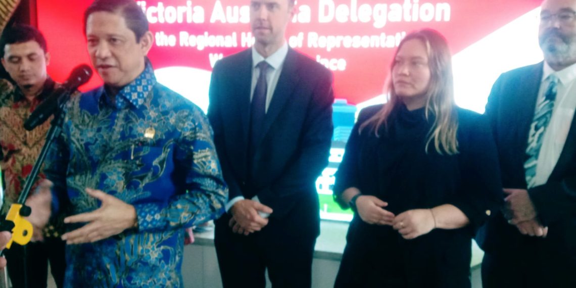 Bahas MoU Kerjasama, DPRD Provinsi Jabar Terima Kunjungan Parlemen Victoria Australia